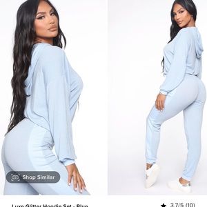 Fashion Nova matching sweat set
